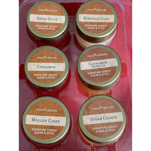 Gold Canyon Sample Scent 10 Pods Pack Mint Sugar & Spice Series - Picture 3 of 7